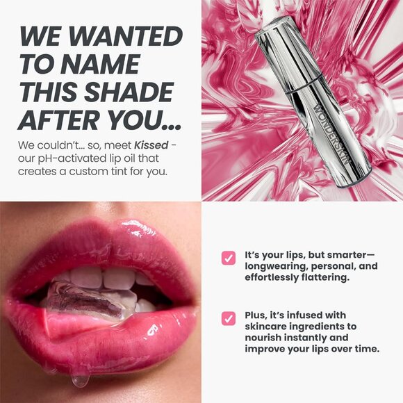 Brand New Lip Oil Rehab Serum - Color Changing Lip Oil from Clear to Pink - PH-a - Picture 3 of 8